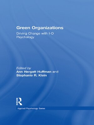 cover image of Green Organizations